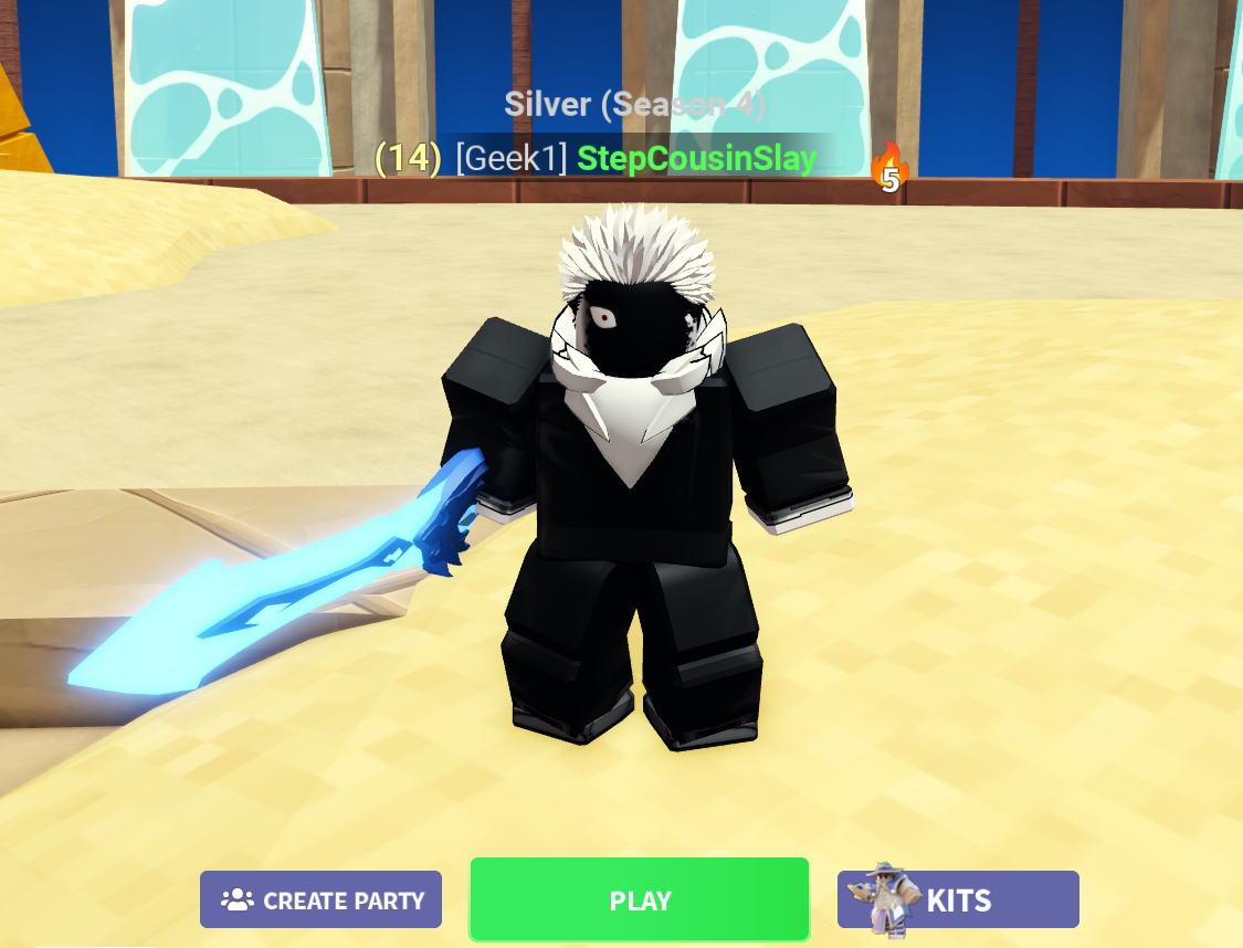 Bedwars + Blox Fruits | 21 Kits + 245 Wins + Level 14 | 2 GP + 3 PERMANENTS(Venom,Dough,Buddha+) + lv 2127 + HC + DC  | 25K+ Robux Spent On Account | Unverified