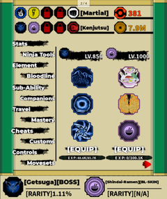 MEGA SHINDO LIFE ACCOUNT | MAX-23 | TOTAL 30/31 TAILEDS | ALL GEN-1 + GEN-2 + GEN-3(1Missing) | OP NINJA TOOLS+MODS | Shindai-Ramen(1/Not Available) | 3 GP'S | MANY LIMITED BLOODLINES | Unverified thumbnail 2