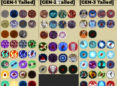 MEGA SHINDO LIFE ACCOUNT | MAX-23 | TOTAL 30/31 TAILEDS | ALL GEN-1 + GEN-2 + GEN-3(1Missing) | OP NINJA TOOLS+MODS | Shindai-Ramen(1/Not Available) | 3 GP'S | MANY LIMITED BLOODLINES | Unverified thumbnail 3