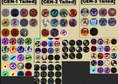SHINDO LIFE ACCOUNT | X-2 | Gen-1-2 Tyn Tailed | 12 TOTAL TAILEDS | SOME OP NINJA TOOLS AND MODS | 4 GP's | ALMOST ALL LIMITED BLOODLINES | No Email thumbnail 3