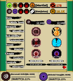 SHINDO LIFE ACCOUNT | MAX-2 | 6 TOTAL TAILEDS | SOME OP NINJA TOOLS AND MODS | 2 GP's | RARE LIMITED BLOODLINES | Unverified thumbnail 2